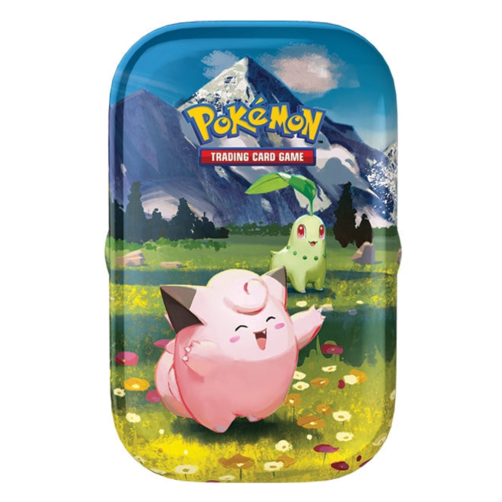 Pokemon TCG: Ascended Heroes: Mini Tin - Clefairy & Chikorita (Preorder)