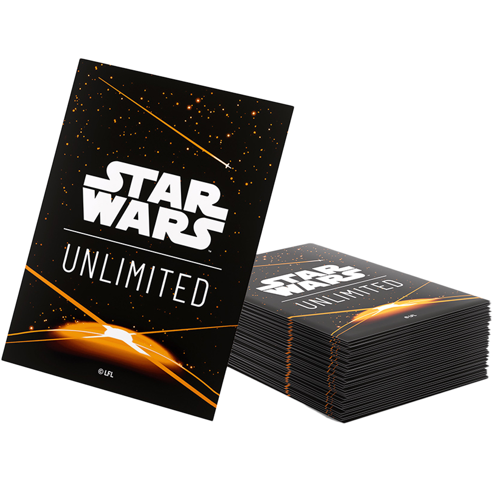 Star Wars Unlimited Sleeves: Card Back Orange