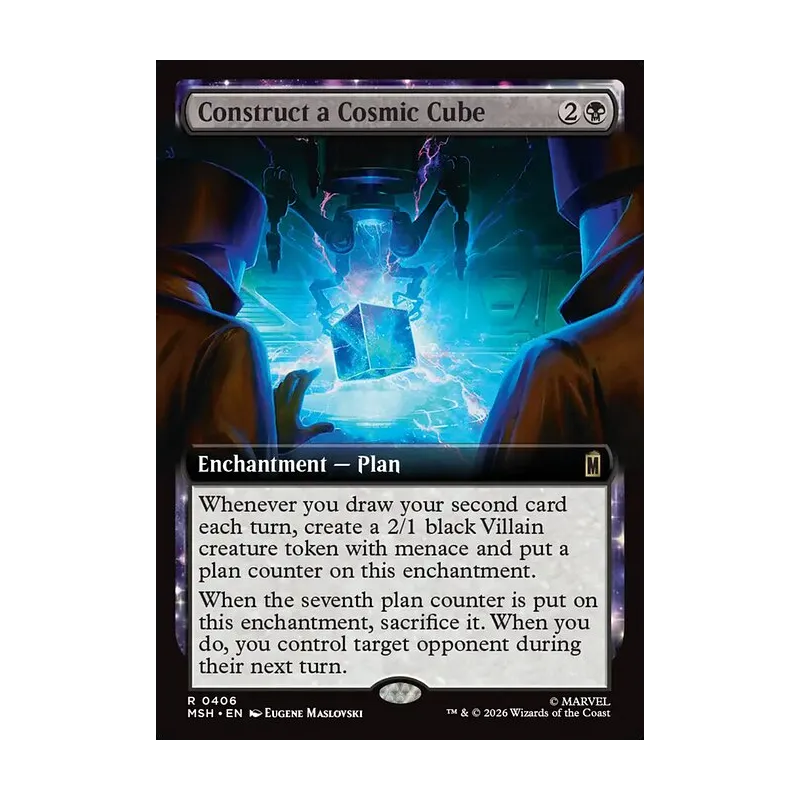 Construct a Cosmic Cube (Extended Art) - Marvel Super Heroes (Near Mint)