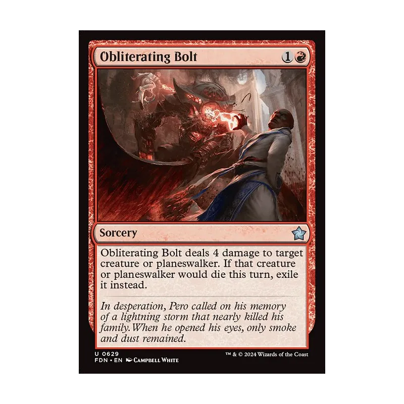 Obliterating Bolt - Foundations (Near Mint)