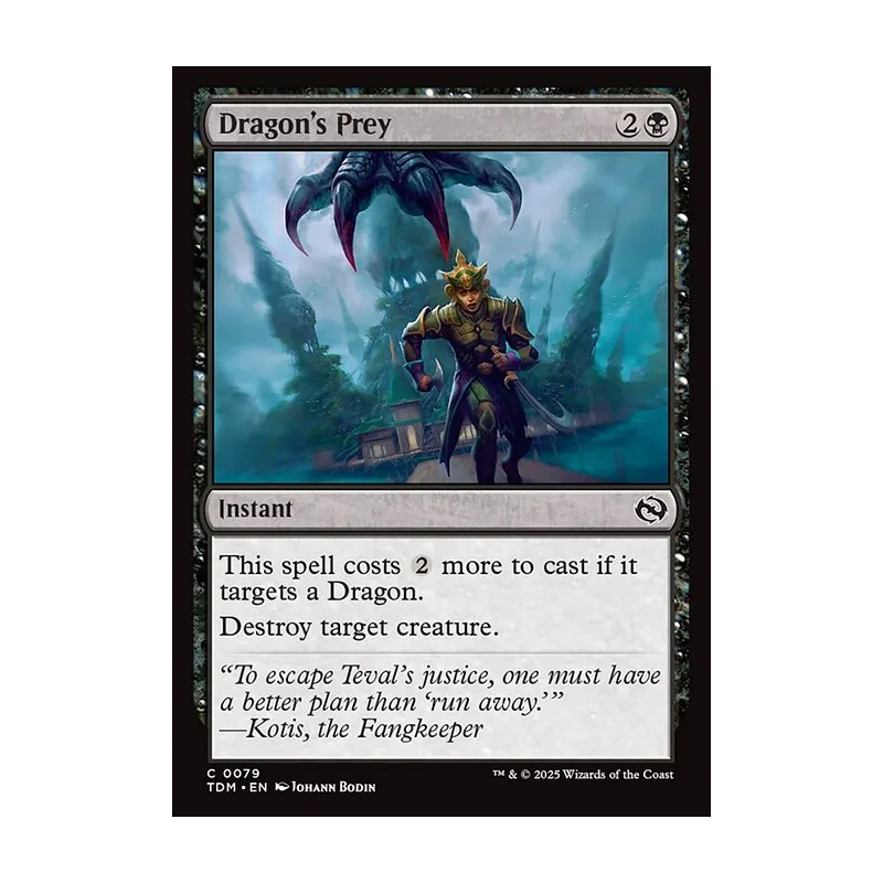 Dragon's Prey - Tarkir: Dragonstorm (Near Mint)