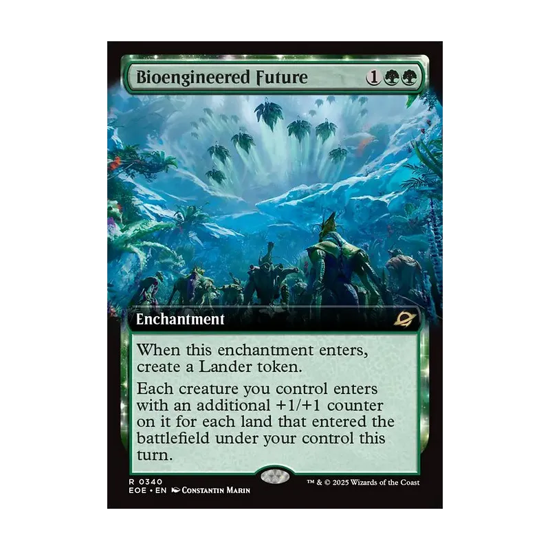 Bioengineered Future (Extended Art) - Edge of Eternities (Near Mint)
