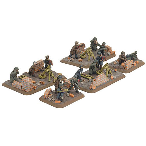 Flames of War WW2: German - Volkssturm Mortar Platoon