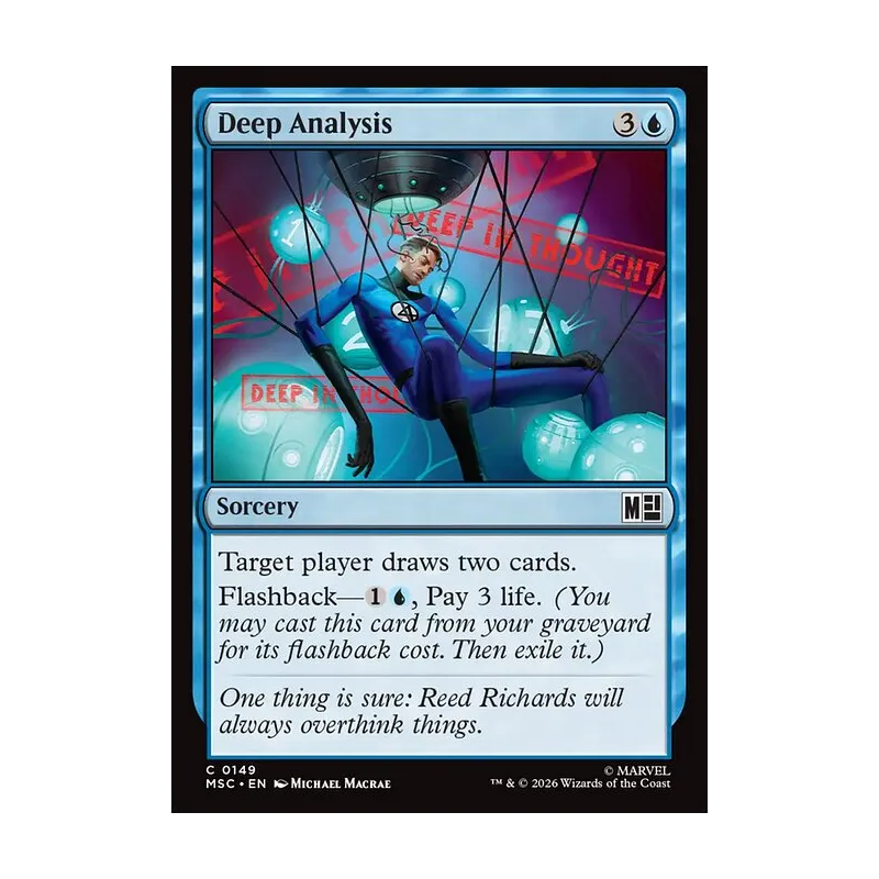 Deep Analysis (Surge Foil) - Marvel Super Heroes Commander (Foil Near Mint)