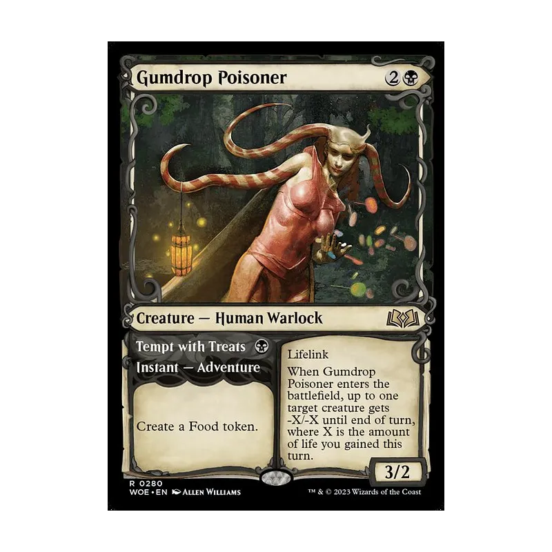 Gumdrop Poisoner // Tempt with Treats (Showcase) - Wilds of Eldraine (Near Mint)