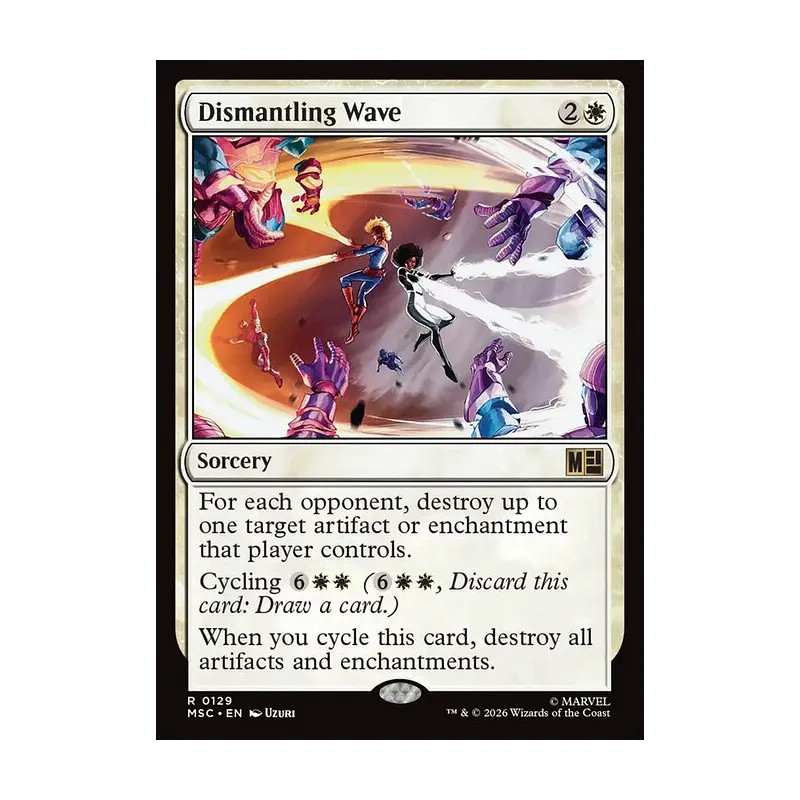 Dismantling Wave (Surge Foil) - Marvel Super Heroes Commander (Foil Near Mint)