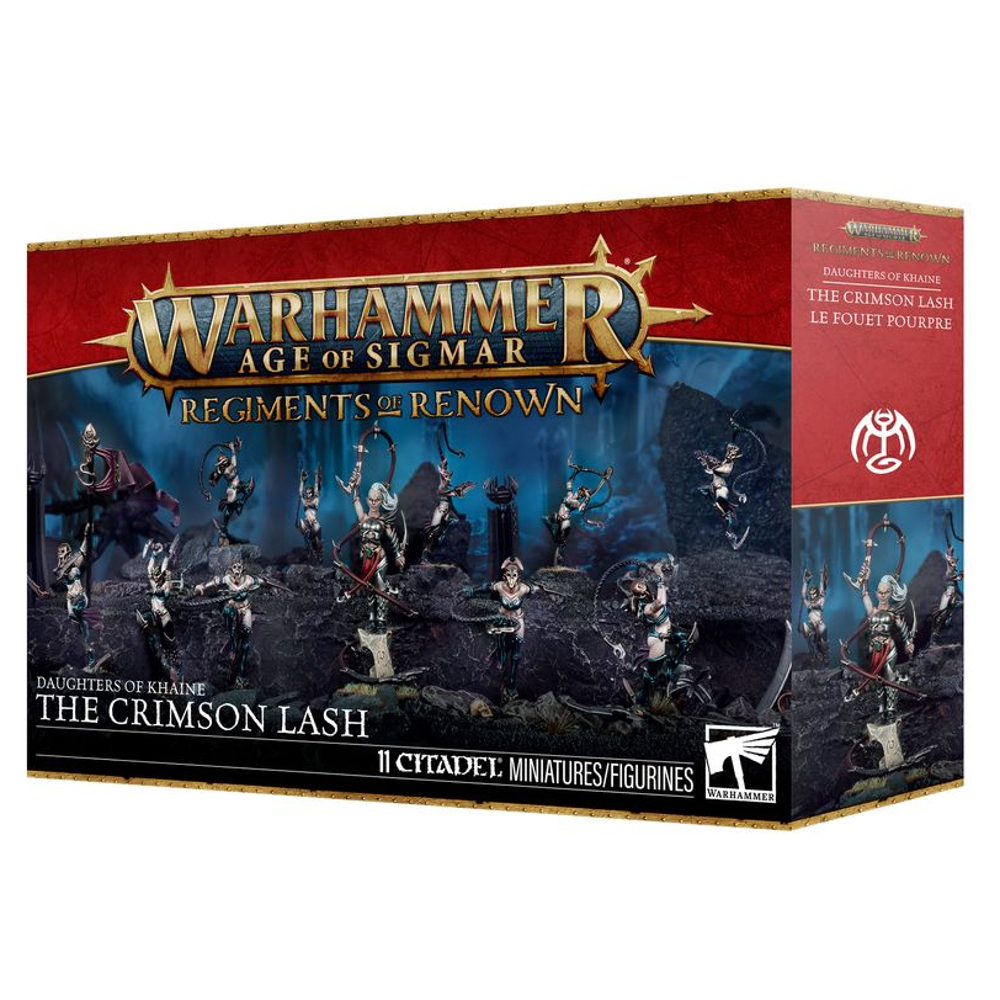 Warhammer Age of Sigmar: Regiments of Renown: Daughters of Khaine - The Crimson Lash (Preorder)