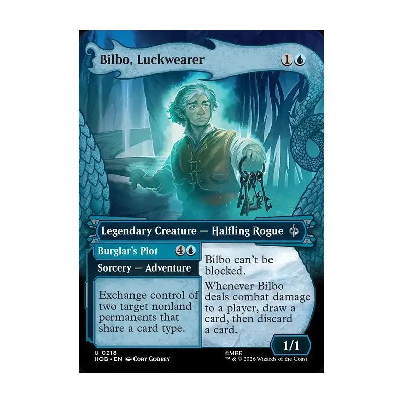 Bilbo, Luckwearer (Showcase) - The Hobbit (Near Mint)
