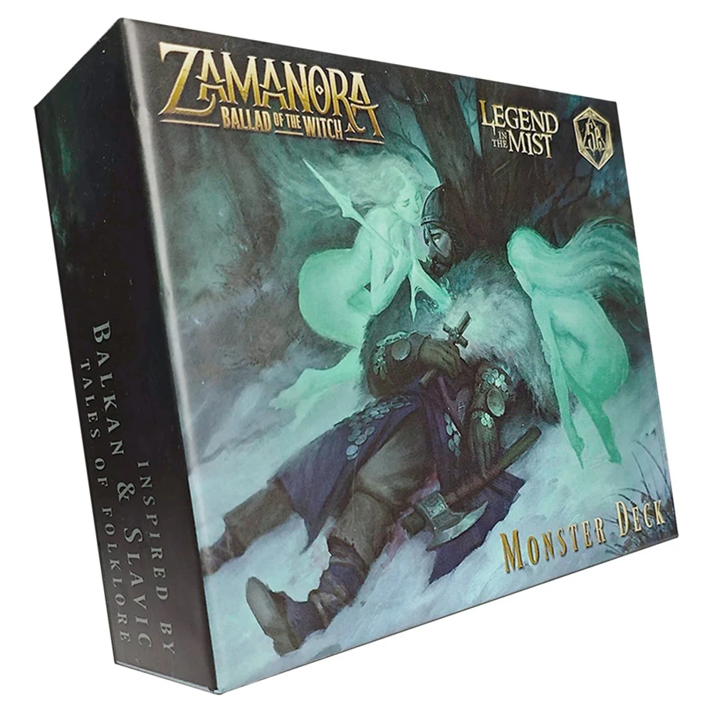 Legend in the Mist: ZAMANORA: Ballad of the Witch: Monster Deck (D&D 5E Compatible) (Preorder)