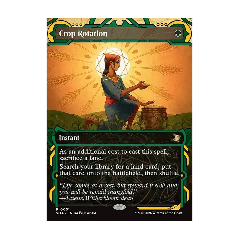 Crop Rotation - Secrets of Strixhaven Mystical Archive (Near Mint)