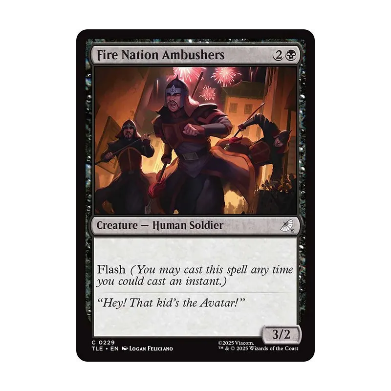 Fire Nation Ambushers - Avatar: The Last Airbender Eternal (Near Mint)