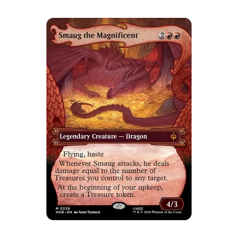 Smaug the Magnificent (Showcase) - The Hobbit (Near Mint)