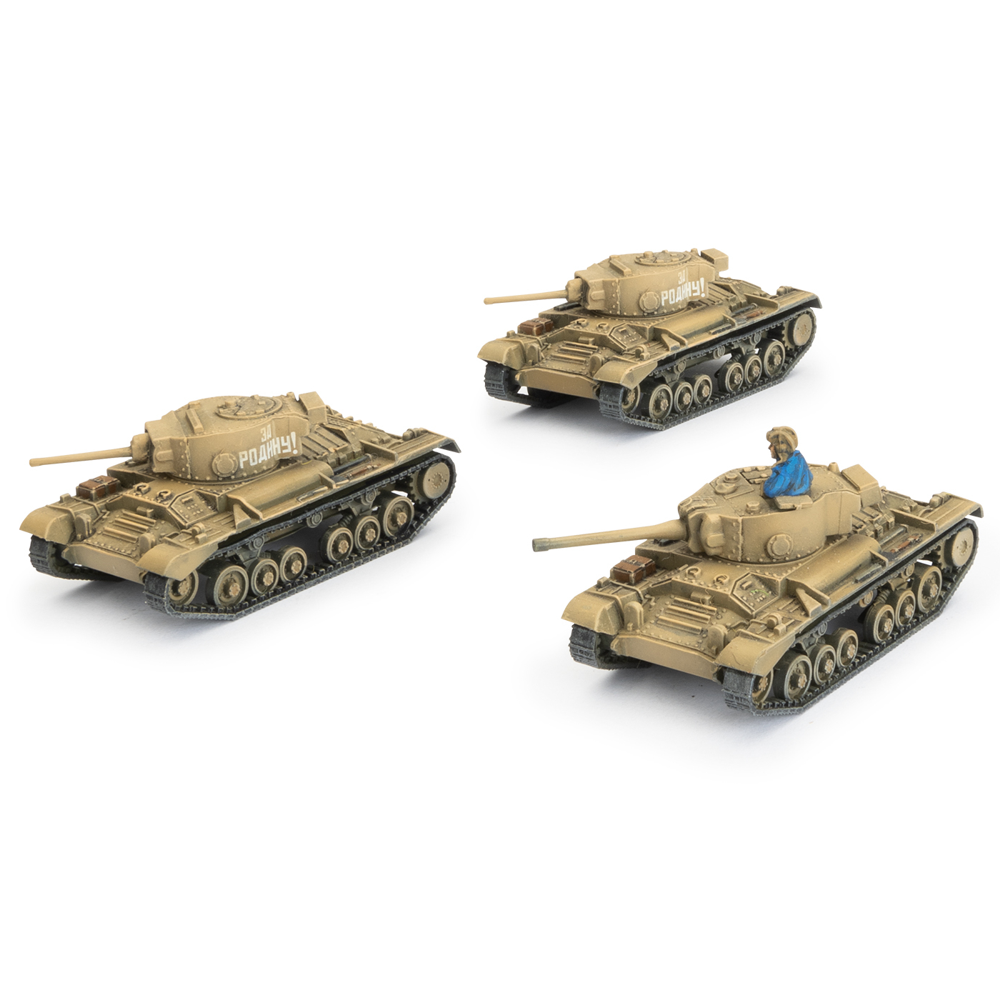Flames of War: Soviet - Valentine Tank Company