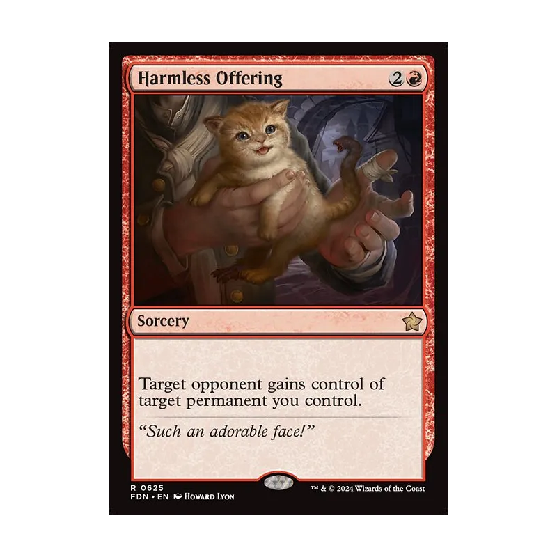 mtg cards like harmless offering Harmless Offering