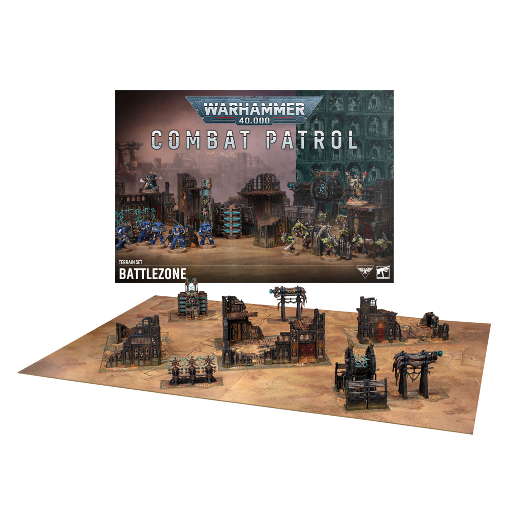 Warhammer 40K: Combat Patrol Terrain Set - Battlezone (Preorder)