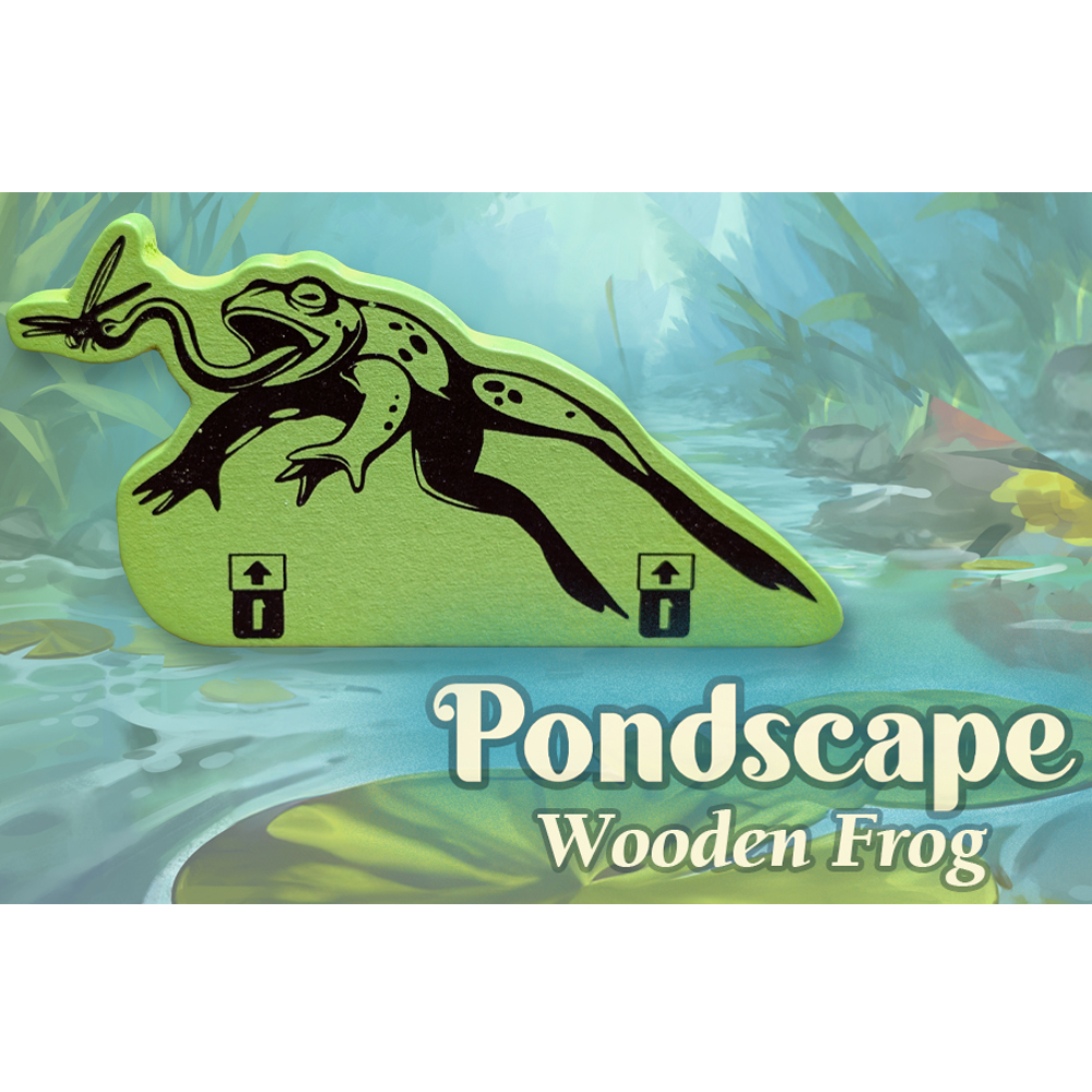 Pondscape: Wooden Frog Promo (New Arrival)