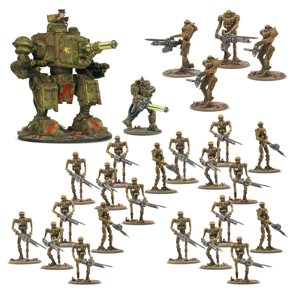 Konflikt '47: British Commonwealth Automated Battalion Starter Army (Preorder)