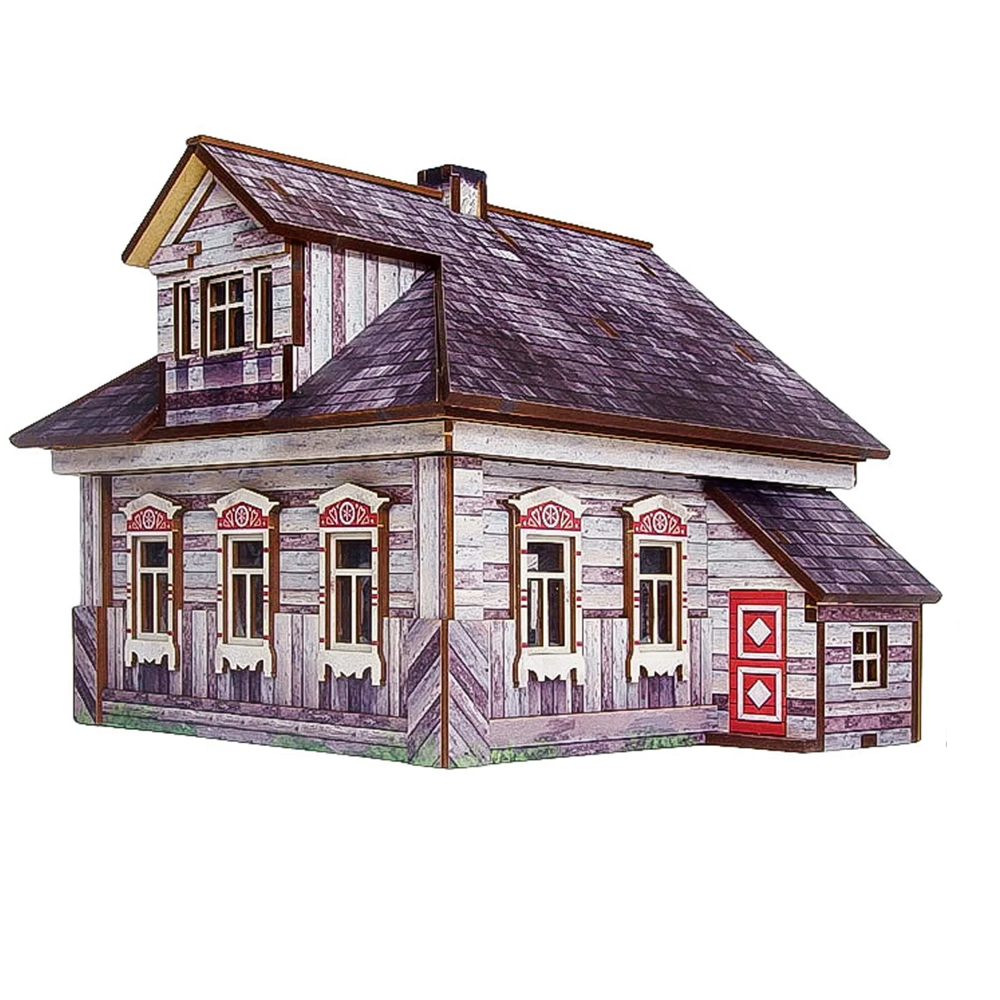 Bolt Action HDF Terrain: WW2 Ostfront Village - Whitewashed Dacha