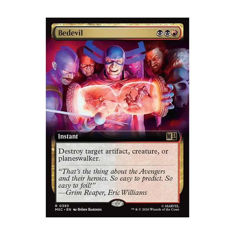 Bedevil (Extended Art) - Marvel Super Heroes Commander (Near Mint)