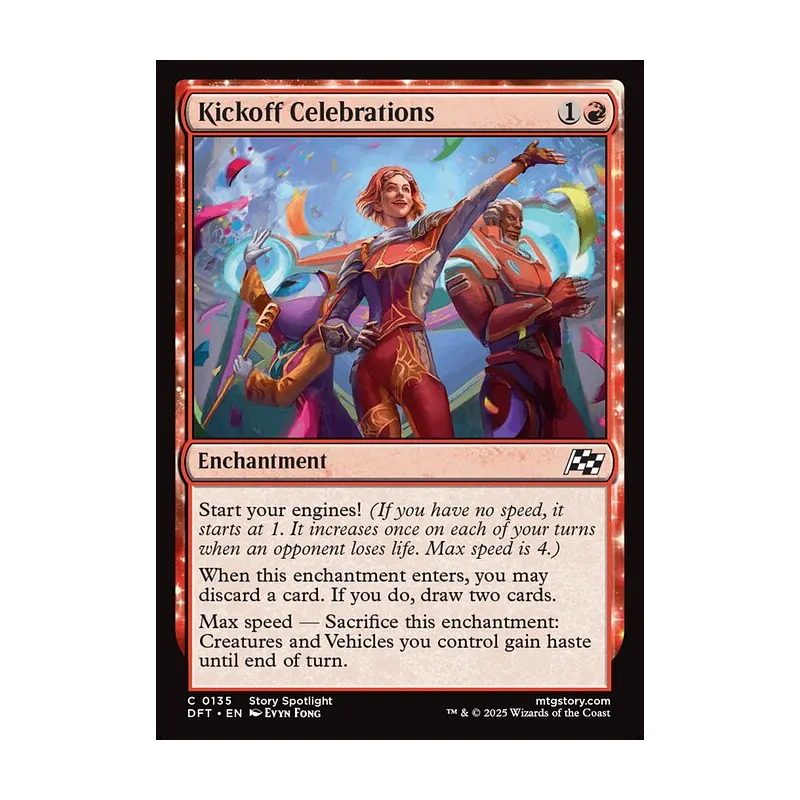 Kickoff Celebrations - Aetherdrift (Near Mint)