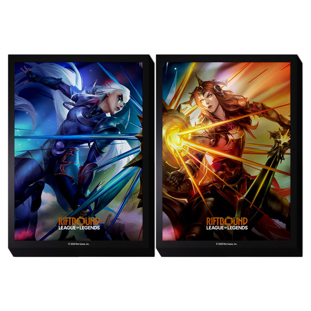 league of legends card sleeves Riftbound - Legend TCG Fantasy North smooth matte art sleeves feature a non Riftbound TCG: League of Legends