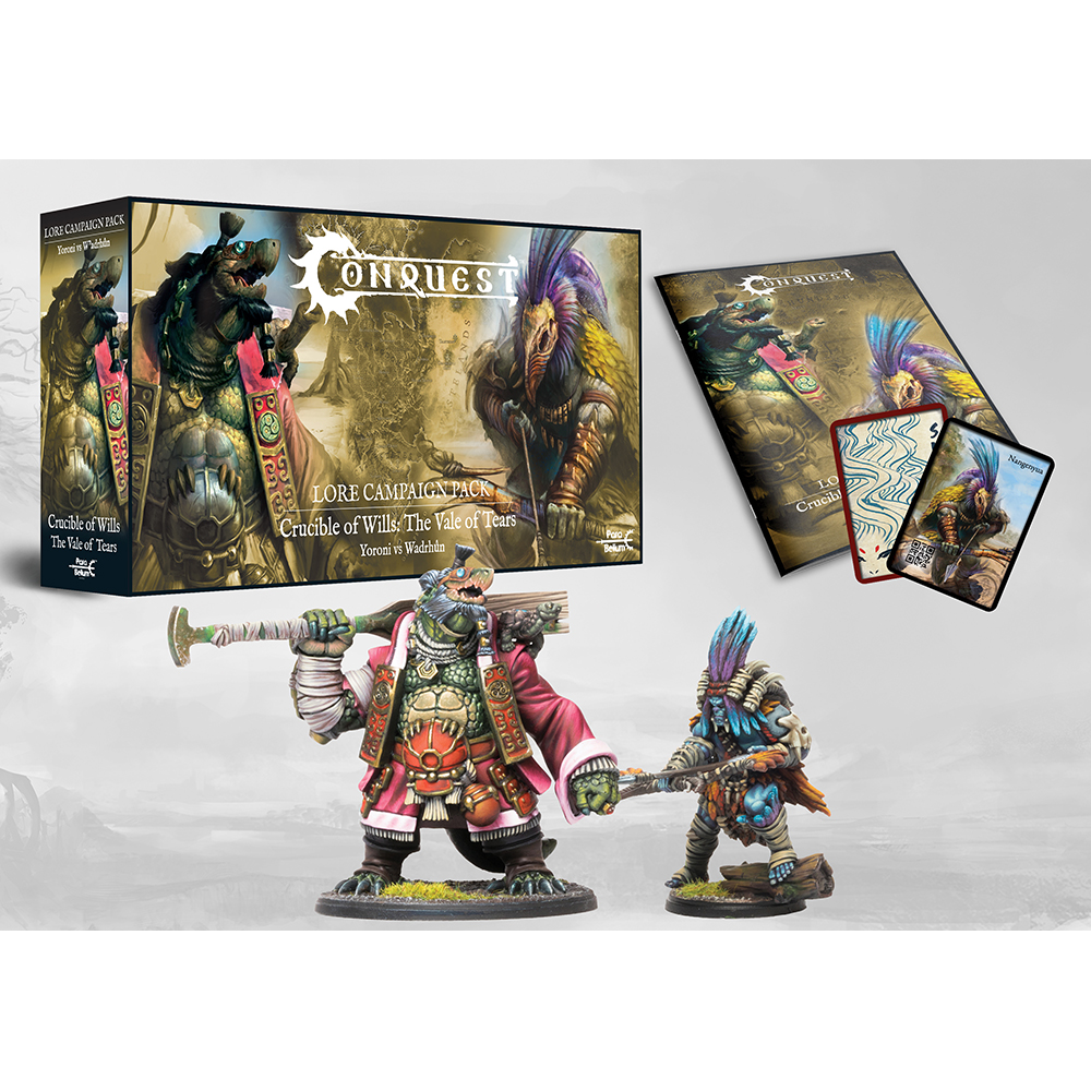 Conquest Lore Campaign Pack: Crucible of Wills - The Vale of Tears (Preorder)