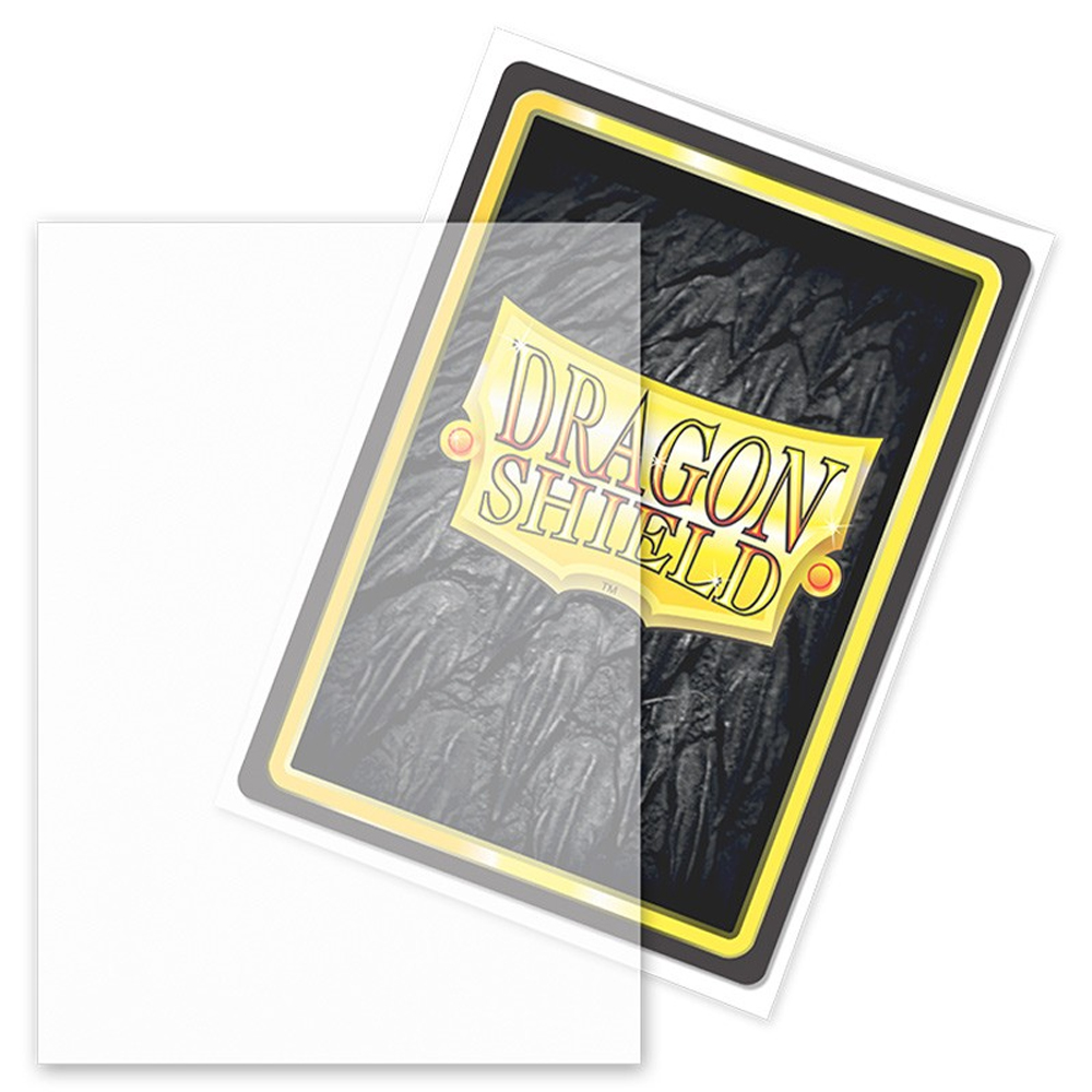 Dragon Shield Sleeves: Non-Glare - Clear (100) Dragon Shield Sleeves: Non-Glare - Clear (100)