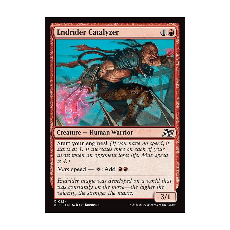 Endrider Catalyzer - Aetherdrift (Foil Near Mint)