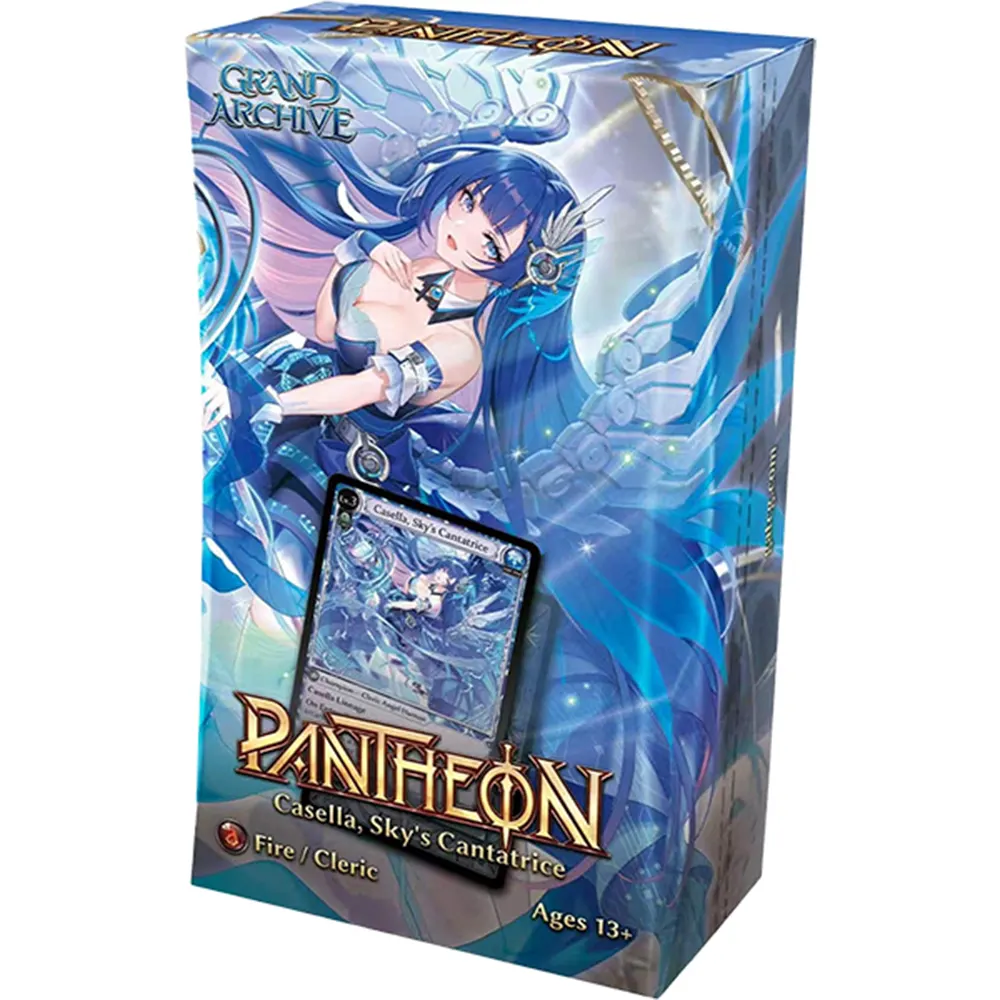 Grand Archive TCG: .asphodel/cantabile Casella, Sky's Cantatrice Pantheon Deck (Preorder)