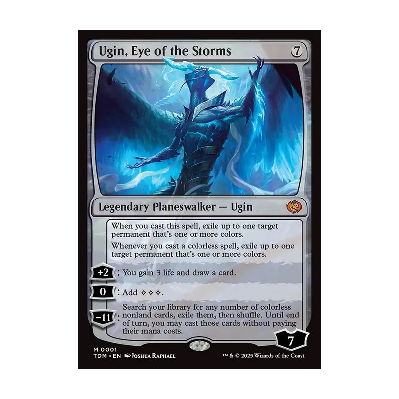 Ugin, Eye of the Storms - Tarkir: Dragonstorm (Near Mint)