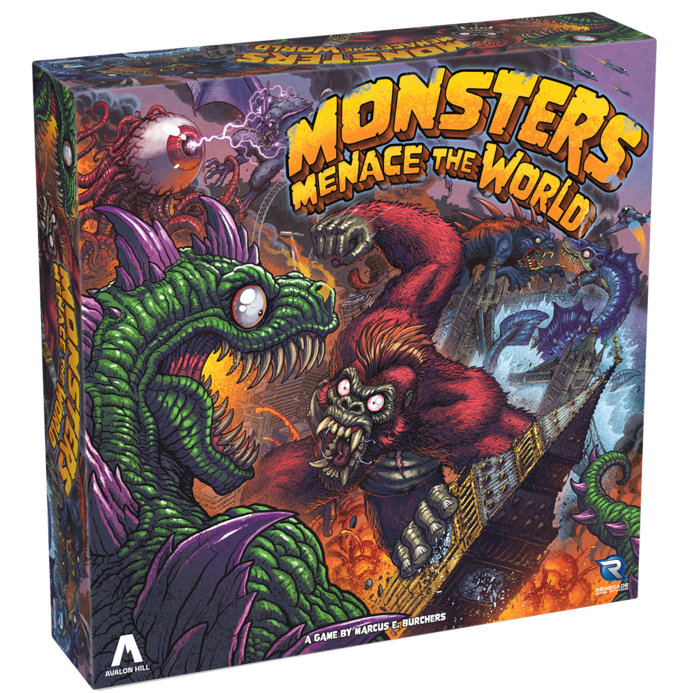 Monsters Menace the World | Board Games