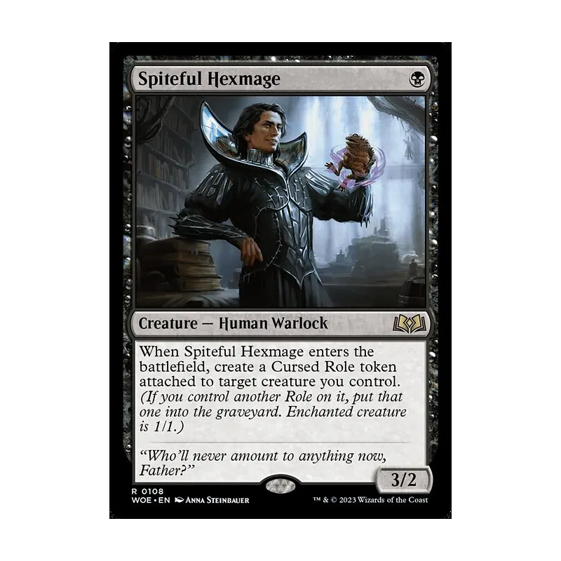 Spiteful Hexmage - Wilds of Eldraine (Near Mint)