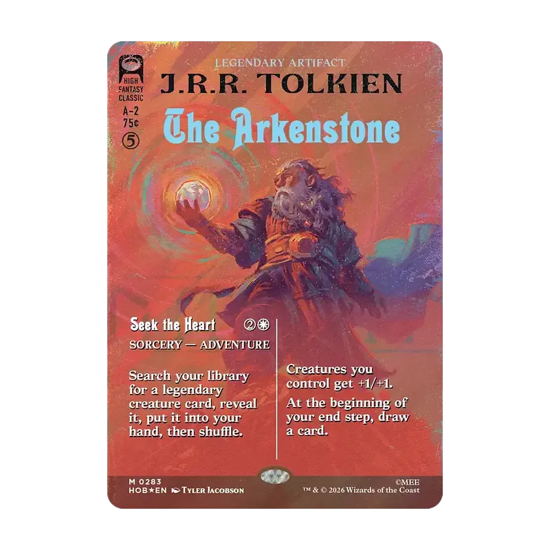 The Arkenstone (Borderless) (Surge Foil) - The Hobbit (Foil Near Mint)