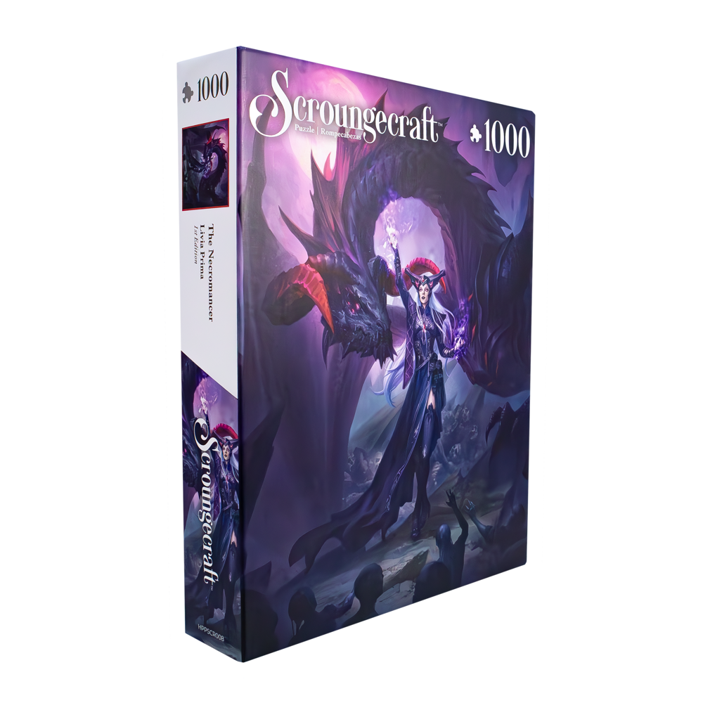 Scroungecraft: 1000-Piece Jigsaw Puzzle - The Necromancer (Preorder)