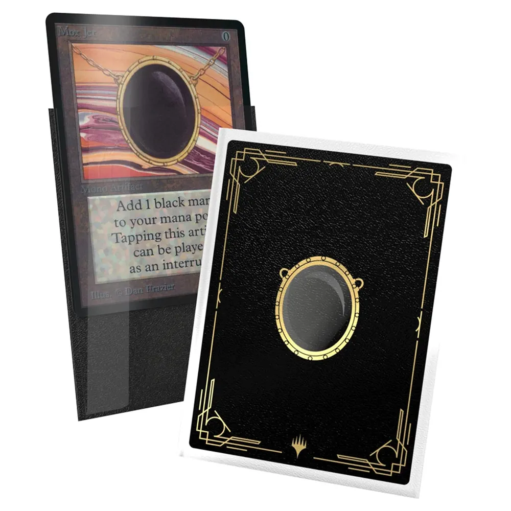 MTG Art Sleeves Mox Collection: Jet (100) (Preorder)