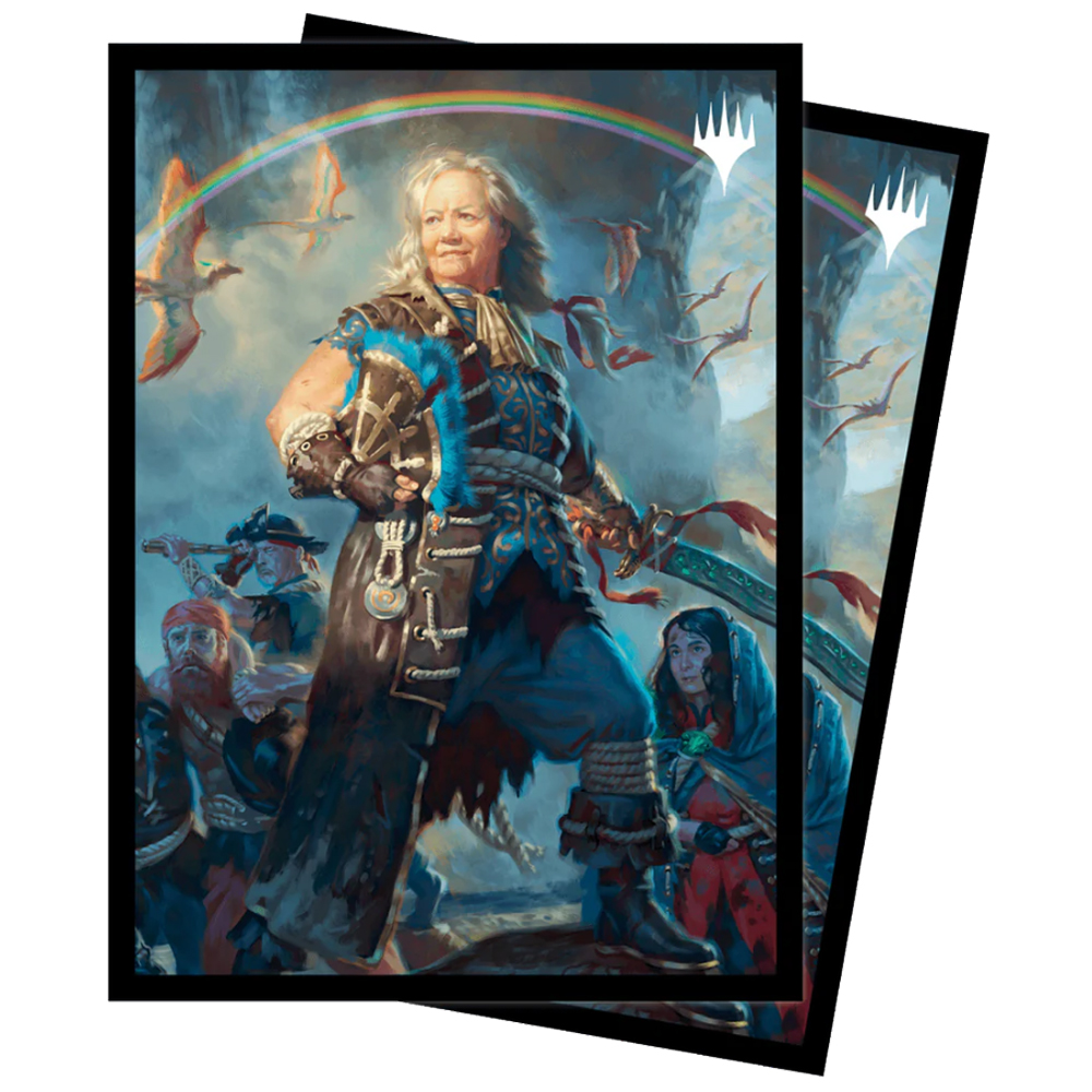 MtG Sleeves: The Lost Caverns of Ixalan - Admiral Brass, Unsinkable (100)