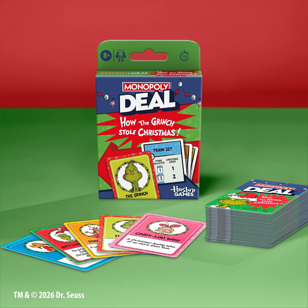 Monopoly Deal: How the Grinch Stole Christmas (Preorder)