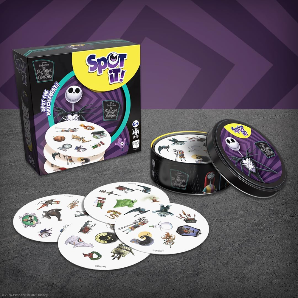 Spot It! The Nightmare Before Christmas (Preorder)