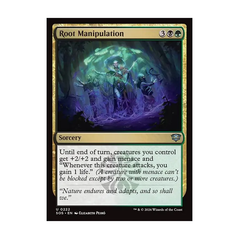 Root Manipulation - Secrets of Strixhaven (Near Mint)