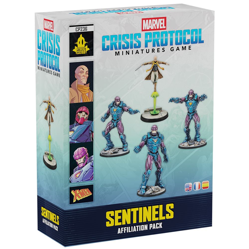 Marvel Crisis Protocol: Sentinels Affiliation Pack (Preorder)
