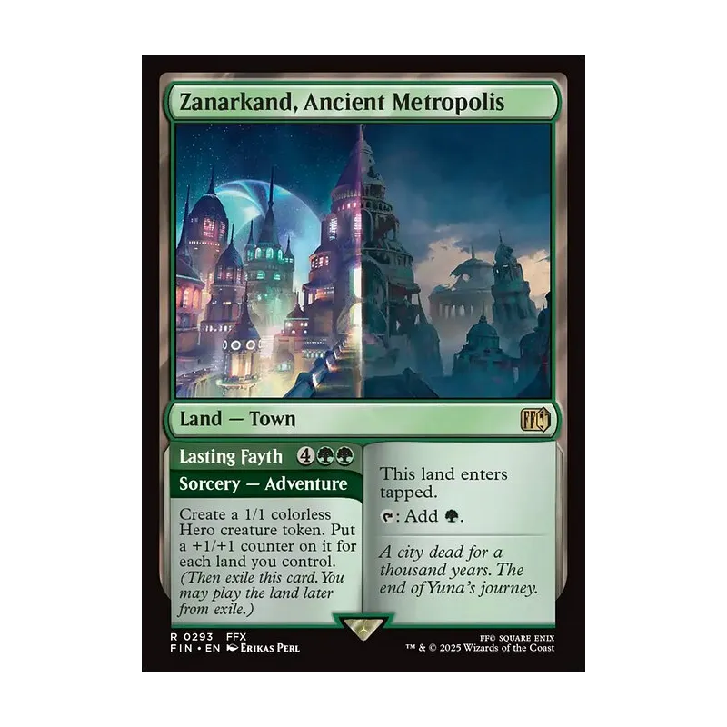 Zanarkand, Ancient Metropolis // Lasting Fayth - Final Fantasy (Near Mint)