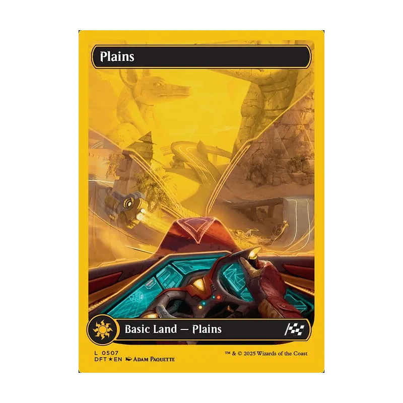 Plains (0507) (First-Place Foil) - Aetherdrift (Foil Near Mint)