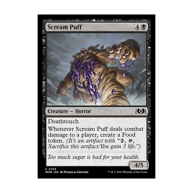 Scream Puff - Wilds of Eldraine (Near Mint)