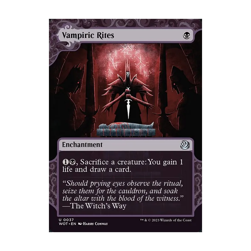 Vampiric Rites - Wilds of Eldraine: Enchanting Tales (Near Mint)