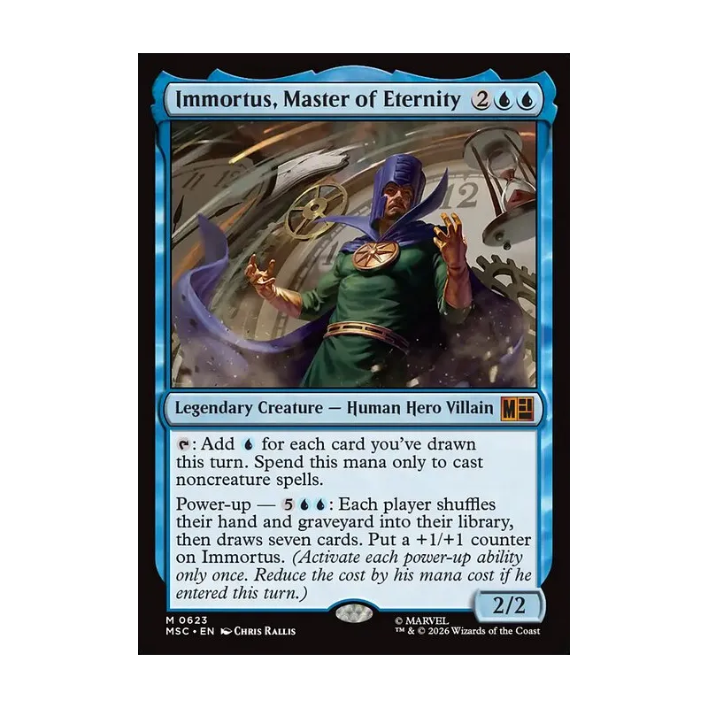 Immortus, Master of Eternity - Marvel Super Heroes Commander (Near Mint)