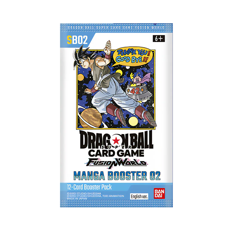 Dragon Ball Super Fusion World TCG: Manga [SB-02] - Booster Pack (Preorder)