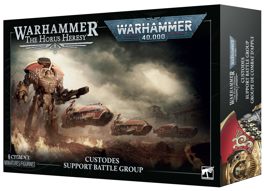 Warhammer Horus Heresy: Custodes - Support Battle Group (Preorder)