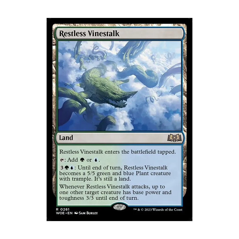 Restless Vinestalk - Wilds of Eldraine (Near Mint)