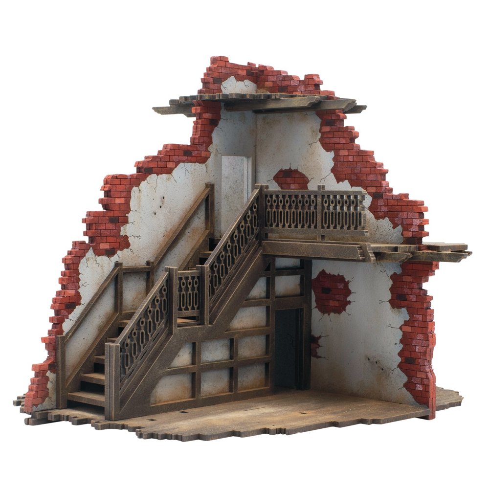 Skytrex MDF Terrain: 2-Storey Building Internal with Staircase (New Arrival)