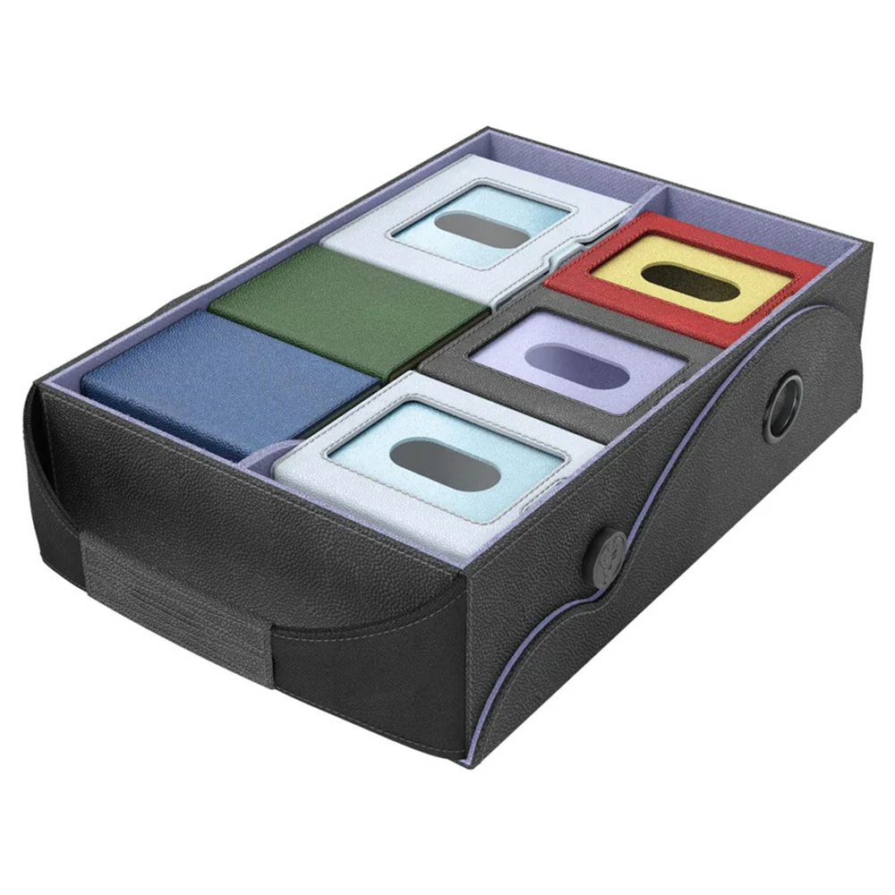 Deck Box: Dragon Vault: Black & Lilac (Preorder)